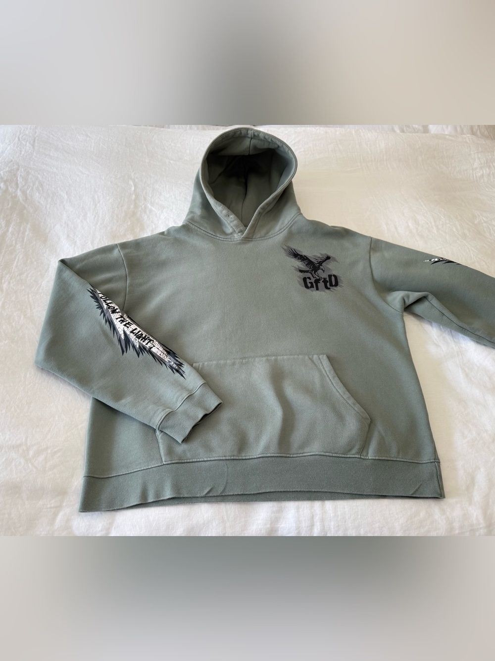GFTD LA | Men’s XL | Green Follow Me To Heaven Pullover Hoodie Streetwear Skate